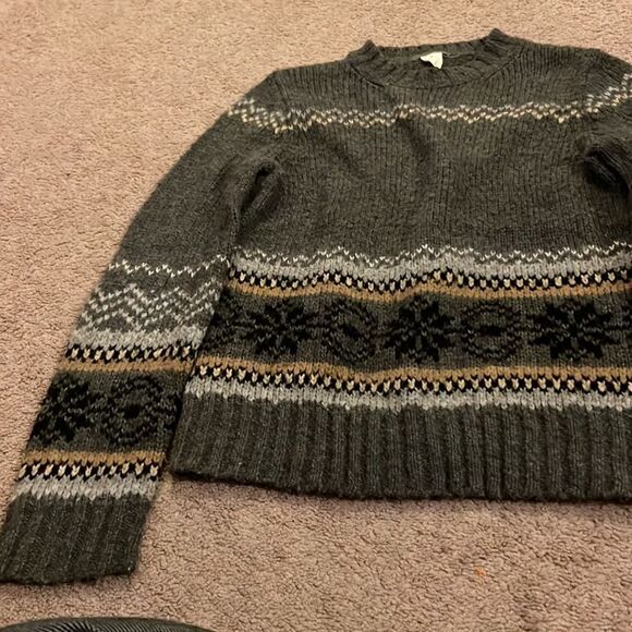 J crew medium fair isle sweater - Picture 3 of 6